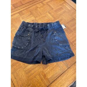 Free People Movement cargo shorts indigo blue Large